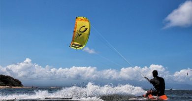Kite surfing in Ireland